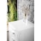 James Martin Vanities Addison 15in Base Cabinet, Glossy White w/ 3 CM White Zeus Quartz Top E444-BC15-GW-3WZ - alternate 2